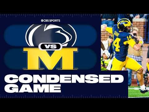 Penn State Nittany Lions vs. Michigan Wolverines | Week 7 Condensed Game