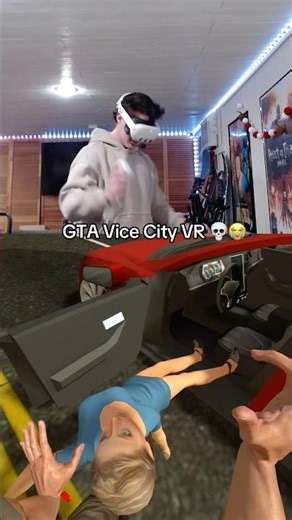 Stealing Cars in GTA VR