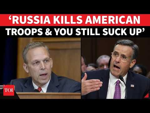 ‘PUTIN KILLS US TROOPS AND YOU…?’: John Ratcliffe Grilled About Russia's Secrets; CIA Boss Stunned