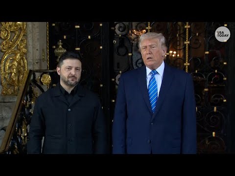 'We have the makings of a deal.' Zelenskyy meets Trump in Florida for Ukraine peace talks