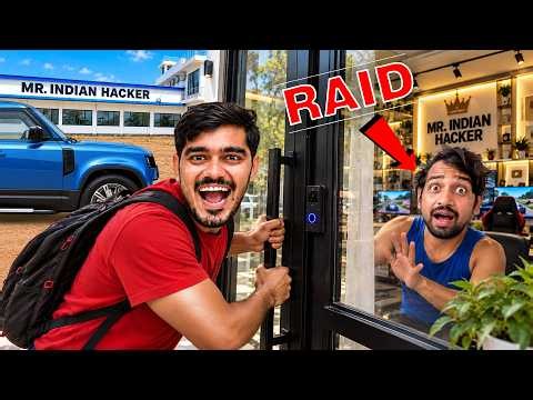 Surprise Raid On MR. INDIAN HACKER Studio😱| दिलराज भाई को दे दिया झटका | 100% Real