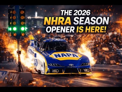 Inside the New National Dragster! The 2026 NHRA Season Opener Is Here!