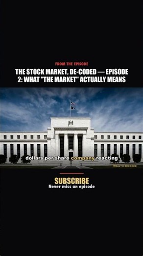 Why a $500 stock moves the Dow more than a $50 stock #Shorts #WealthDecoded