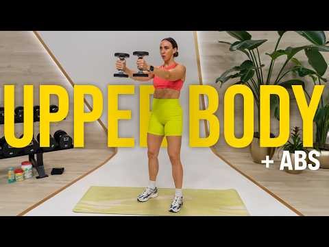 Build Strength Fast: 30 Minute Upper Body + Abs Workout!