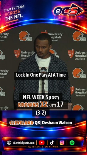 Deshaun Watson on Cleveland's Week 5 Loss vs. Jets | Lock In One Play At A Time