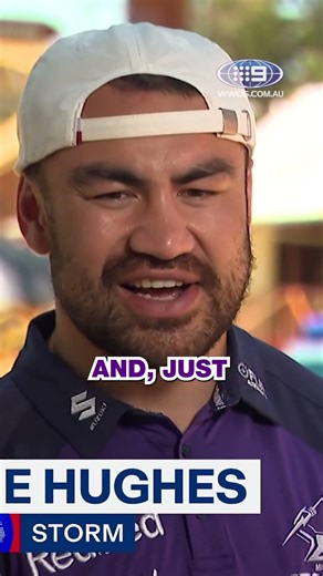 Eli Katoa is back at Storm training. 💜 #9WWOS #NRL