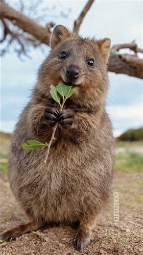 The Quokka is a small marsupial native to Western Australia, especially Rottnest Island