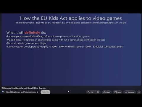 EU Trying to Destroy Gaming