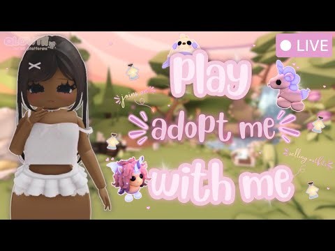 PLAYING ADOPT ME! MEGA GRIND SERVER & UPDATE DAY!