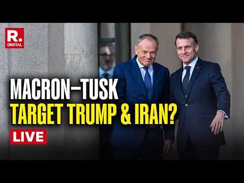 LIVE: Macron & Tusk Brief Press After 1st Polish–French Summit | US, Iran, Trump On Agenda