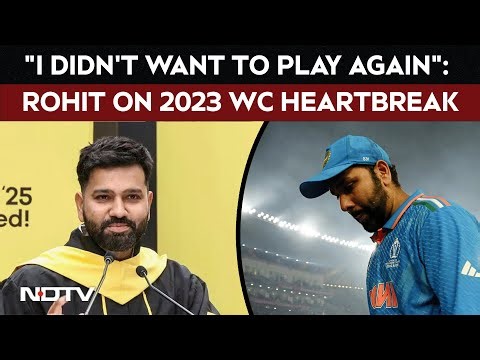 Rohit Sharma Speech | "I Didn't Want To Play Anymore": Rohit Sharma's Fresh Retirement Revelation