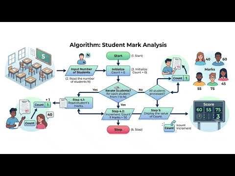 ALGORITHM 1#ProblemSolving#LogicBuilding#Pseudocode#Flowchart#Algorithms#Programming#ComputerScience