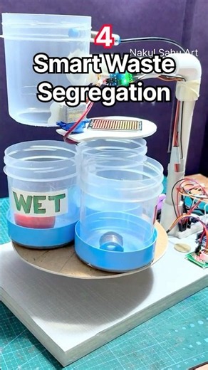 Smart Dustbin & Waste Segregation Working Models ♻️ | Dry, Wet & Metal Waste | Science Project