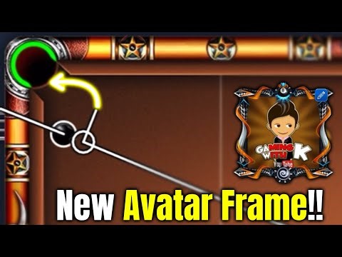 I Bought the New Avatar Frame! 😱🔥 New pool pass Level Max 8 Ball Pool - GamingWithK