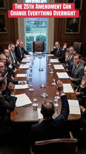 The 25th Amendment Can Change Everything Overnight. Most people do not realize the Constitution has a built in emergency switch for presidential power, and it was created after the chaos America faced when JFK was assassinated. Ratified in 1967, the 25th Amendment explains exactly what happens if a President dies, resigns, or becomes unable to do the job. It also lays out how a Vice President can be replaced, how a President can temporarily transfer power during a medical situation, and the most