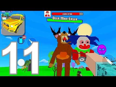 Gangs Wars: Pixel Shooter - Gameplay Walkthrough Part 11 - New Boss Deer Man-Eater (iOS, Android)