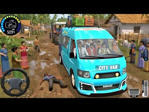 New MiniBus Simulator 2026 - Indian Offroad Bus Driving 3D - Bus Game Andriod Gameplay