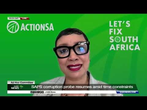 Ad Hoc Committee | Corruption allegations put SAPS under scrutiny
