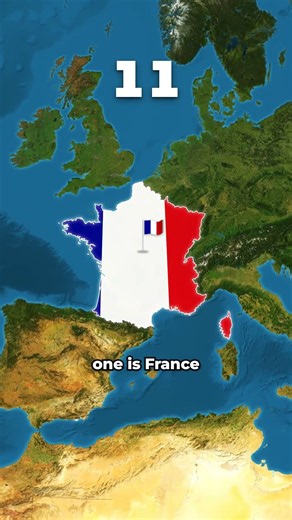 The country with the most time zones will shock you 🤯 #geography #facts #map