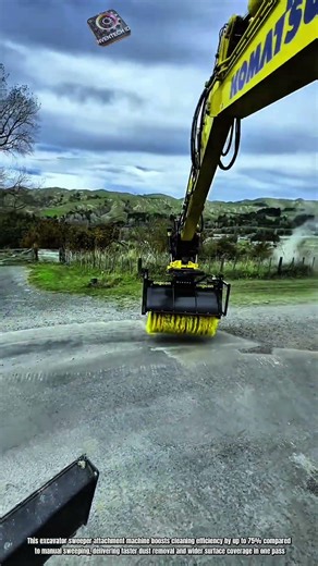 Innovation Excavator Sweeper Attachment Machine: High Efficiency Road Cleaning