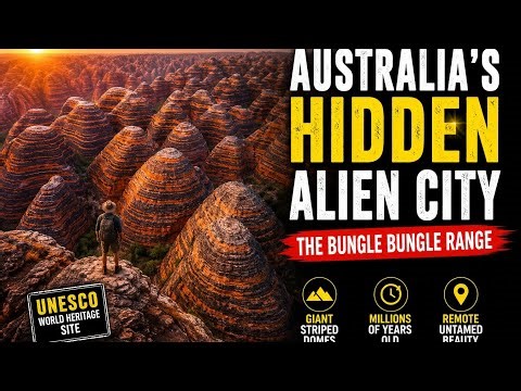 The Striped Alien Domes Hiding in Australia 😱 | Bungle Bungle Range