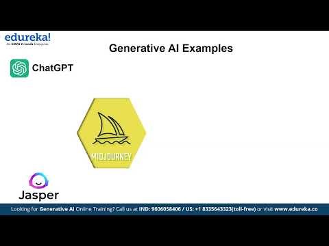 Generative AI Examples | The Best Real-World Examples of Generative AI | Edureka Live