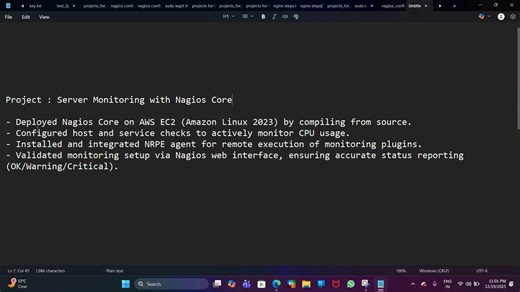 Sever Monitoring with Nagios Core_P2
