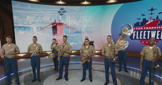 1st Marine Division Brass Band joins 2026 San Francisco Fleet Week festivities