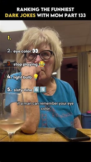 Ranking the Funniest Dark Jokes With Mom Part 133 😳😂 #shorts #funny #joke #darkhumor