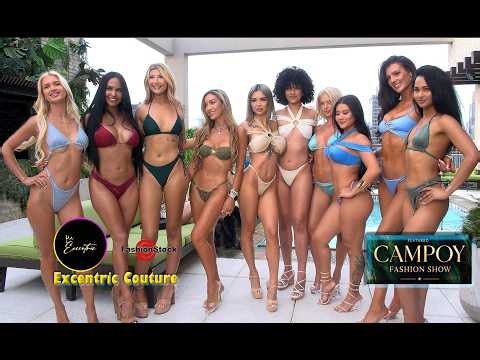 Excentric Couture Bikini Campoy Fashion Show | Somewhere Nowhere NYC Rooftop | DJ - @jeffsalazar85