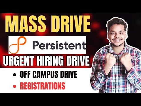 Persistent Systems (Revature) Mass Drive | Off Campus Drive | 2025, 2024 Batch | Fresher Jobs