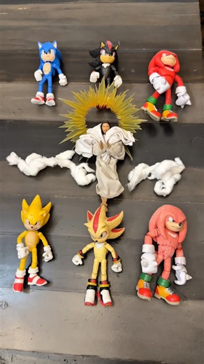 Super Sonic, Shadow & Knuckles vs. Jesus Christ… He Forgives Them?! �