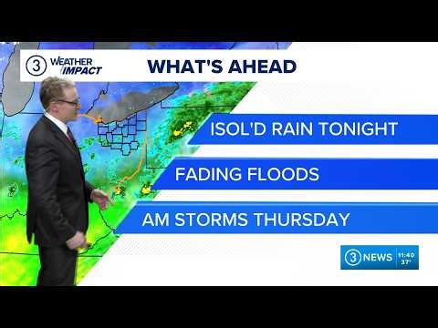 Greater Cleveland weather forecast | Rainy weather, warmer temps approach after thunderstorms