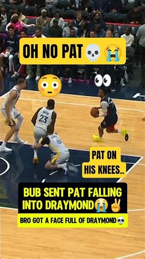 Pat got a FACE FULL of Draymond💀