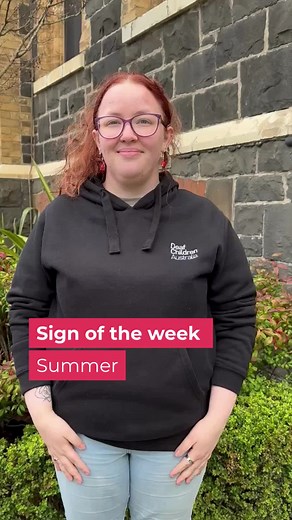 Learn Auslan Sign for Sunshine and Summer Vibes