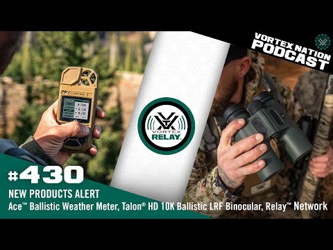 Ep. 430 | NEW PRODUCTS | Ace™ Ballistic Weather Meter, Talon® HD 10K LRF Binocular, Relay™ Network