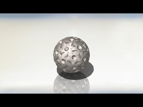 Magic Ball | Advanced SolidWorks 3D Modeling Tutorial