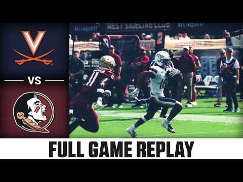 Virginia vs. Florida State Full Game Replay | 2026 ACC Football