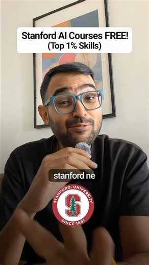 Stanford AI Courses FREE! | (Top 1% Skills)