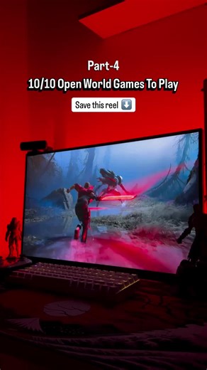 The Best Open World Games to play in 2026 Part 4 ft games like Ghost of Tsushima, Death Stranding, AC Unity, Like a Dragon, Hogwarts Legacy and Batman Arkham Knight. Which of these games have you played ? . . . #gaming #gamingreels #gamingsetup #videogames #fyp