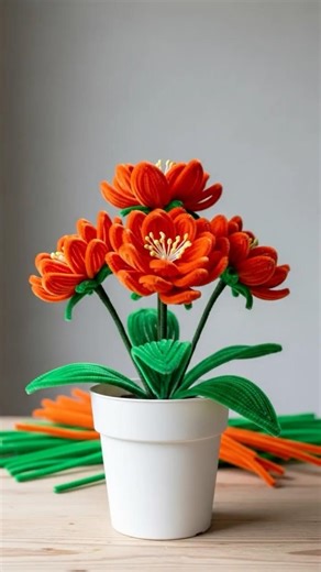 How to Make Pipe Cleaner Flowers: 5 Easy & Beautiful Ideas for Beginners (Ep.314)