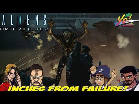 Aliens Fireteam Elite 2! Part 2: Intense Difficulty and Inches from Failure! - YoVideogames