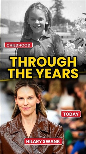 Hilary Swank Through the Years | From Nebraska to Two Oscars #shorts