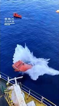 Launching Vehicles Into The Sea! 😱 #boats #launch #engineering