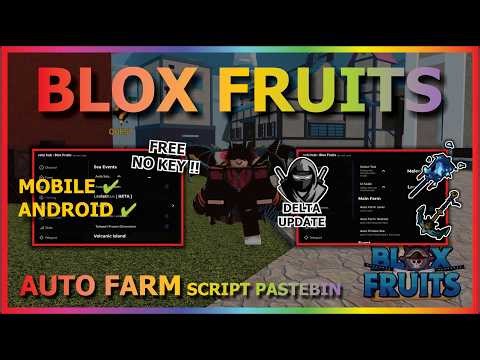 [DELTA UPD] BLOX FRUITS Script No Key AUTO FARM, SEA EVENT, AUTO RAID, RACE V4, QUEST (BEST TOP)