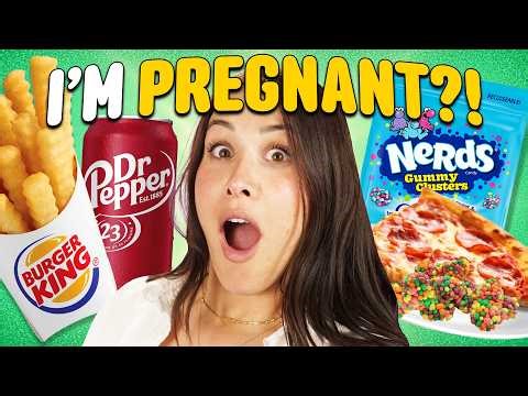 Trying & Rating Stoner Foods & Pregnancy Cravings!