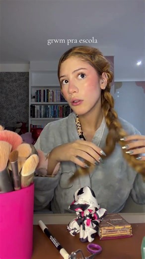 grwm pra escola #grwm #autocuidado #beleza