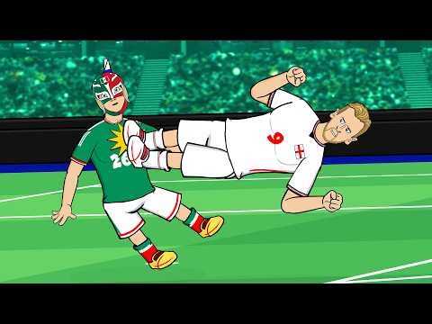 MEXICO 2-3 ENGLAND🔥 (World Cup 2026 Highlights Goals Red Card)