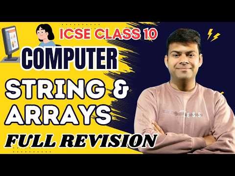 Computer Strings & all Functions | Logic Building 🔥 Full Revision LIVE | Exam Ready in 1 Shot 💯