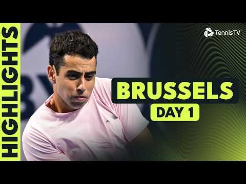 Michelsen & Munar Kick Off Their Campaigns 👀🇧🇪 | Brussels 2026 Day 1 Highlights